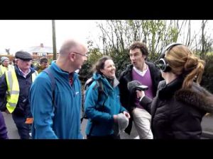 Deirdre Shannon Interview with John Murray from RTE Radio 1 on one of his famous Murray Walks